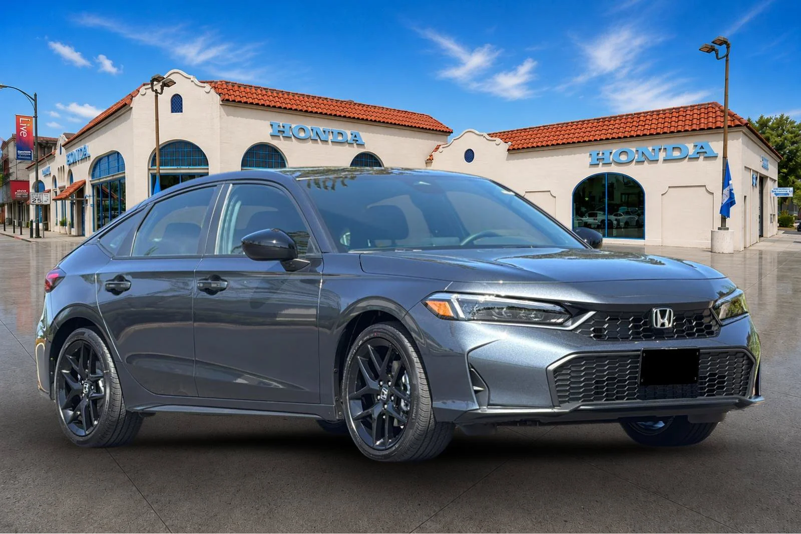 New 2026 Meteorite Gray Metallic Honda Sport image 2