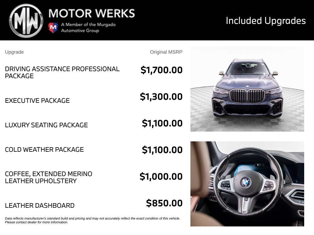 Used 2021 Arctic Grey Metallic BMW M50i image 4