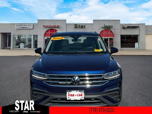 Used 2022 Volkswagen Tiguan SE with VIN 3VV2B7AX5NM153941 for sale in Queens, NY