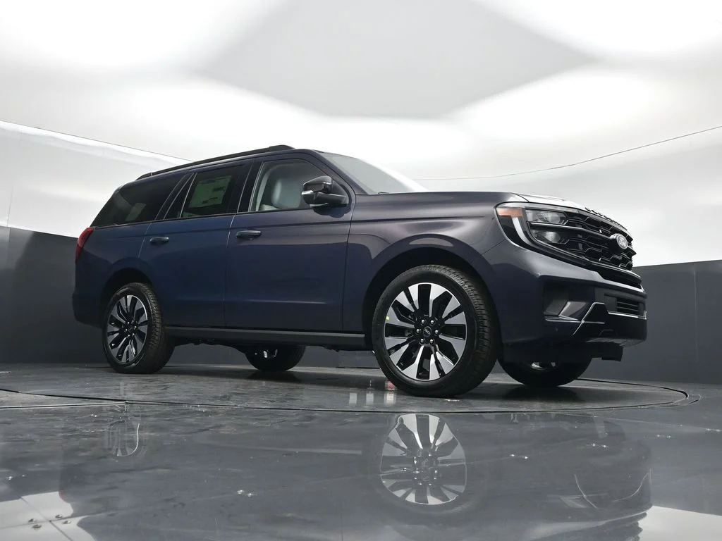 New 2027 Blue Ember Metallic Ford Platinum image 3