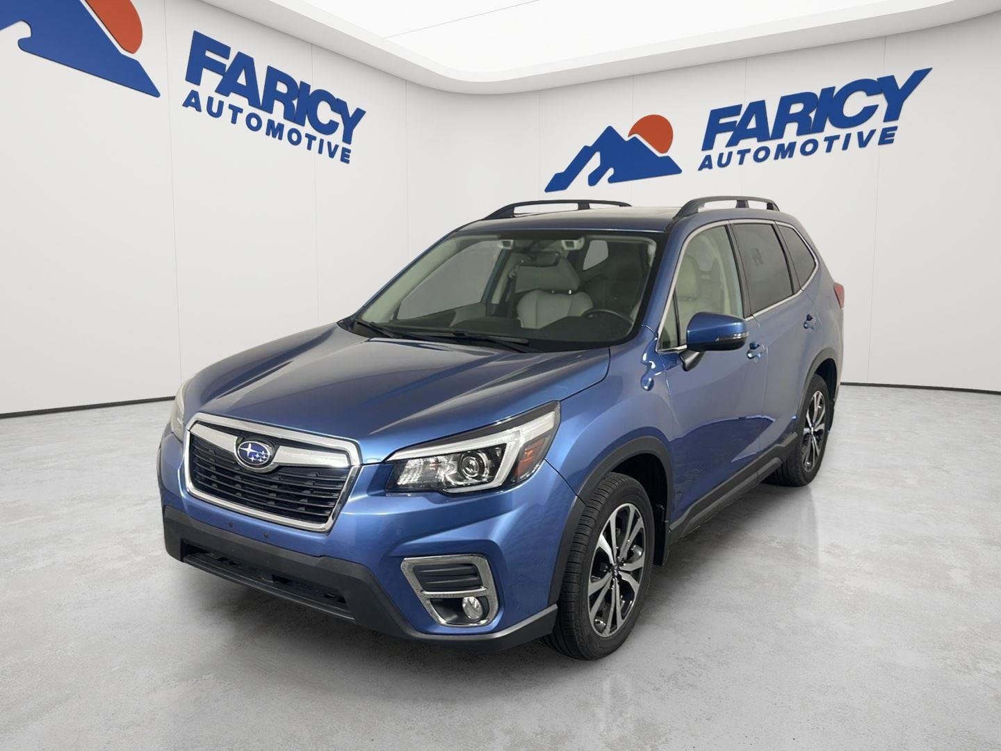 Used 2019 Horizon Blue Pearl Subaru Limited image 2