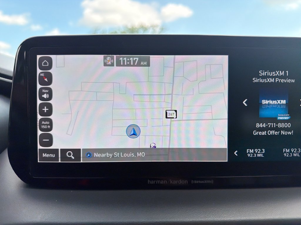 Used 2023 Shimmering Silver Pearl Hyundai SEL image 20