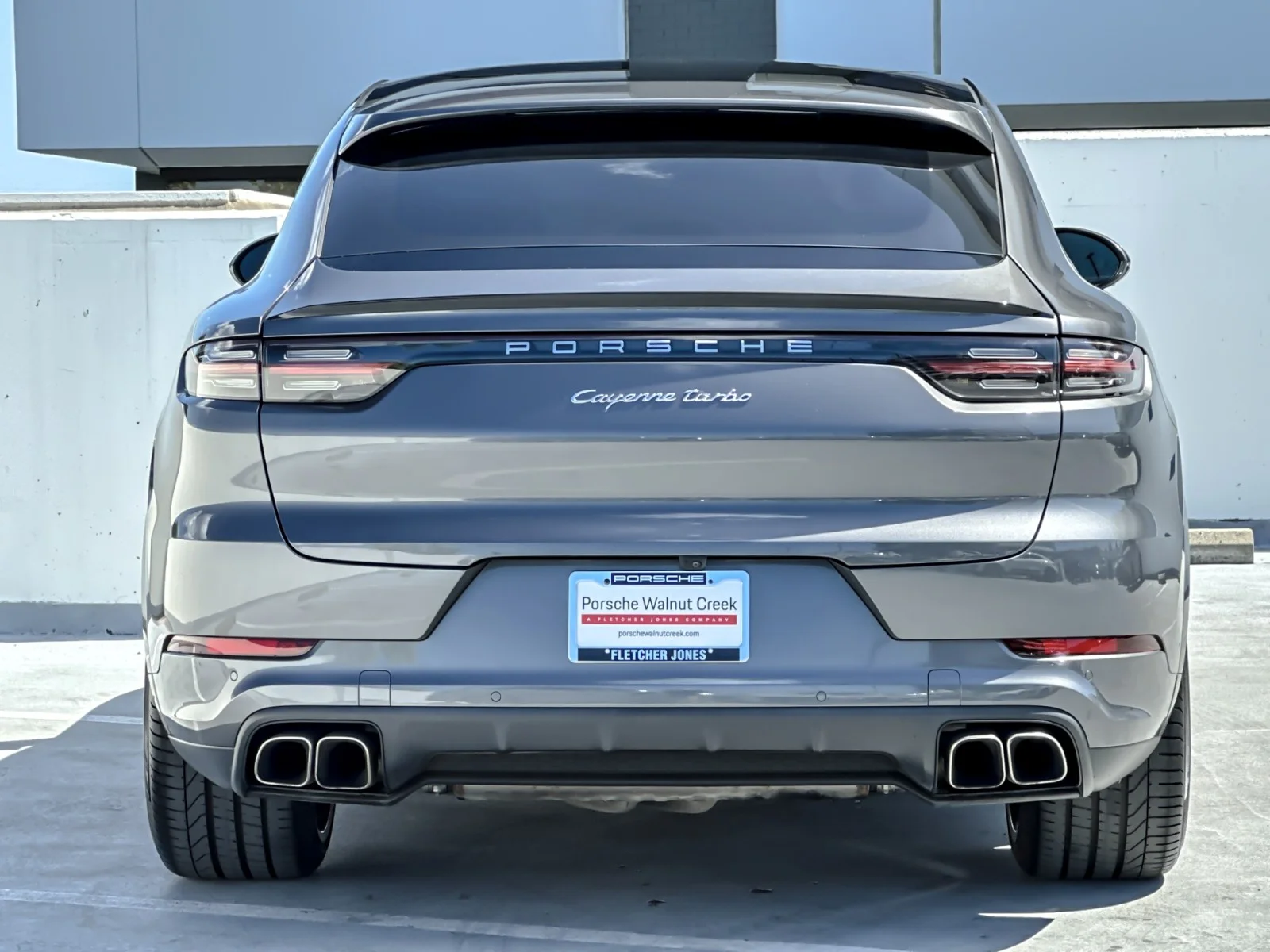 Used 2022 QUARTZITE GREY Porsche Turbo Coupe image 7