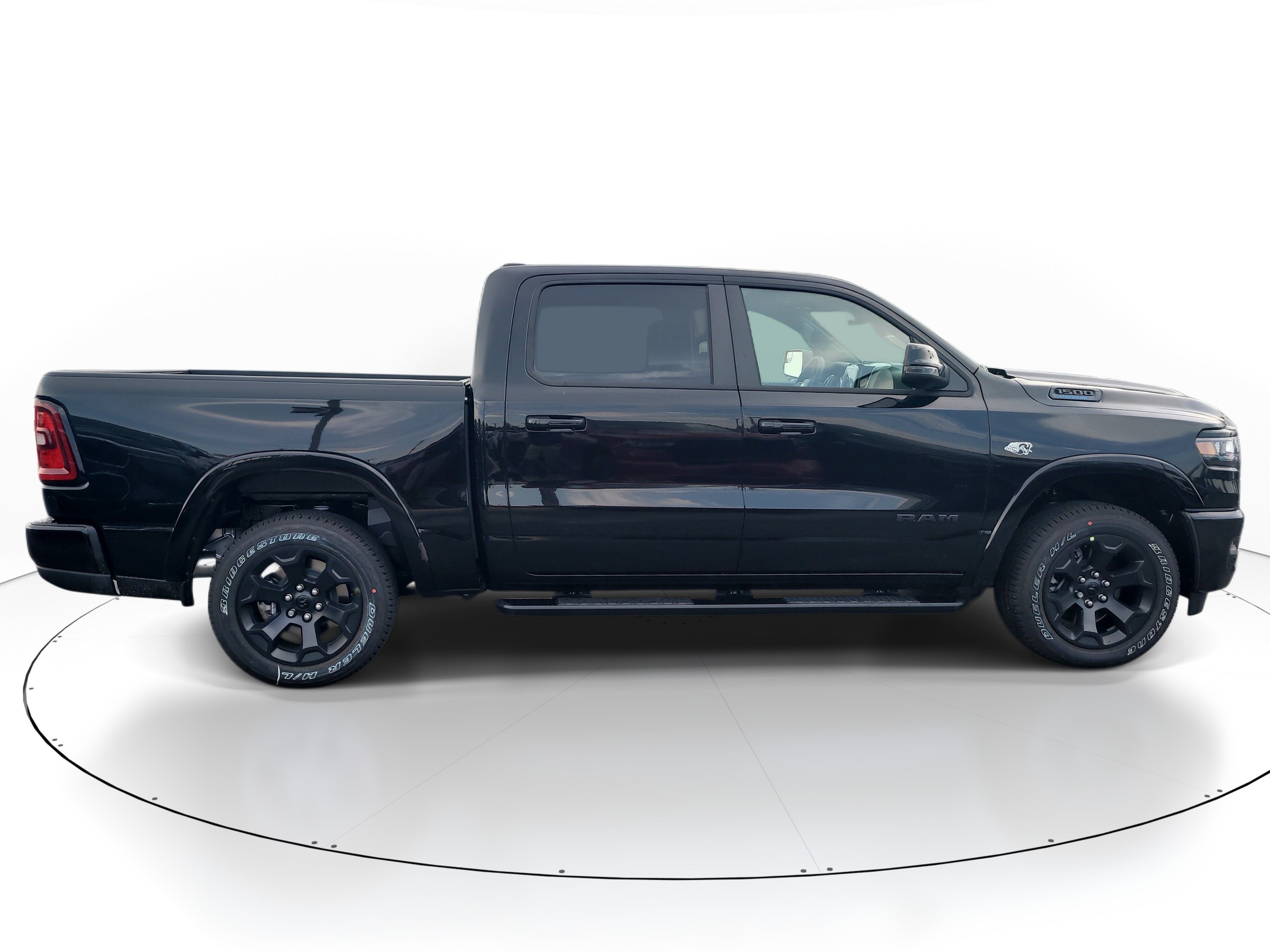 New 2026 Diamond Black Crystal Pearl-Coat Exterior Paint RAM Big Horn image 5