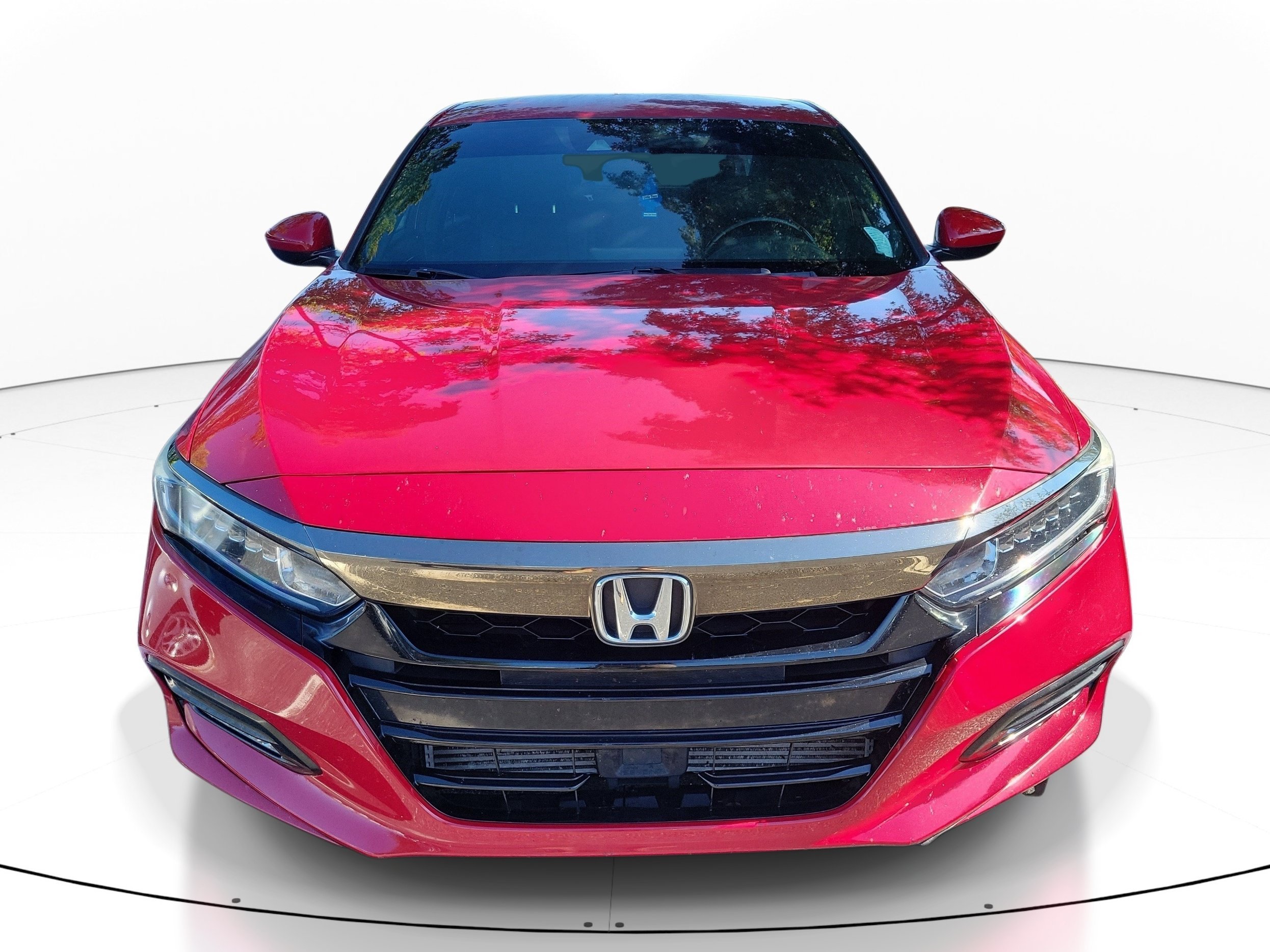 Used 2018 Radiant Red Metallic Honda Sport image 1