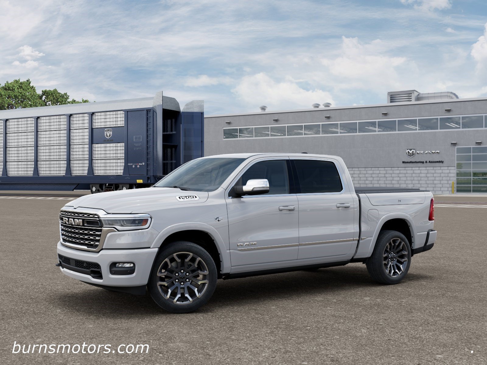New 2026 Bright White Clear-Coat Exterior Paint RAM Limited image 2