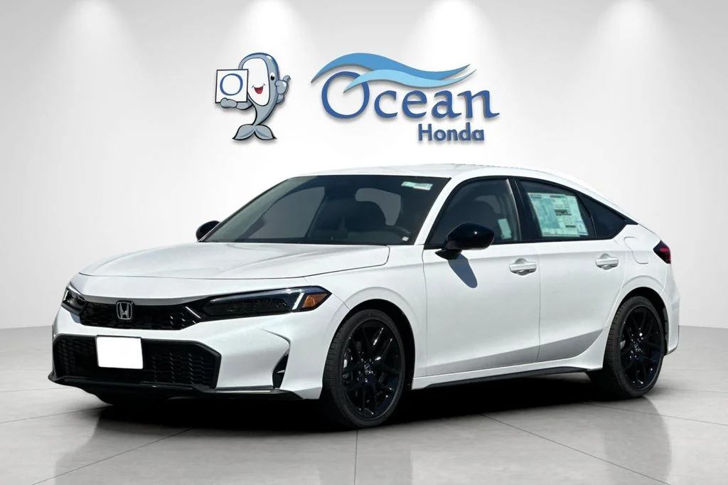 New 2026 Platinum White Pearl Honda Sport image 3