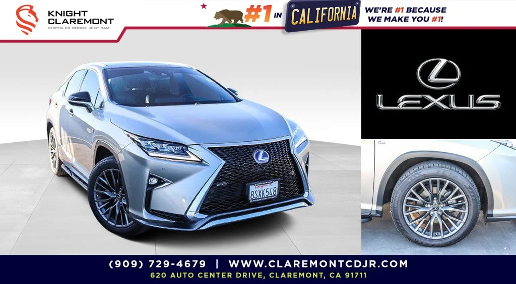 Used 2017 Silver Lexus 450h F Sport image 1