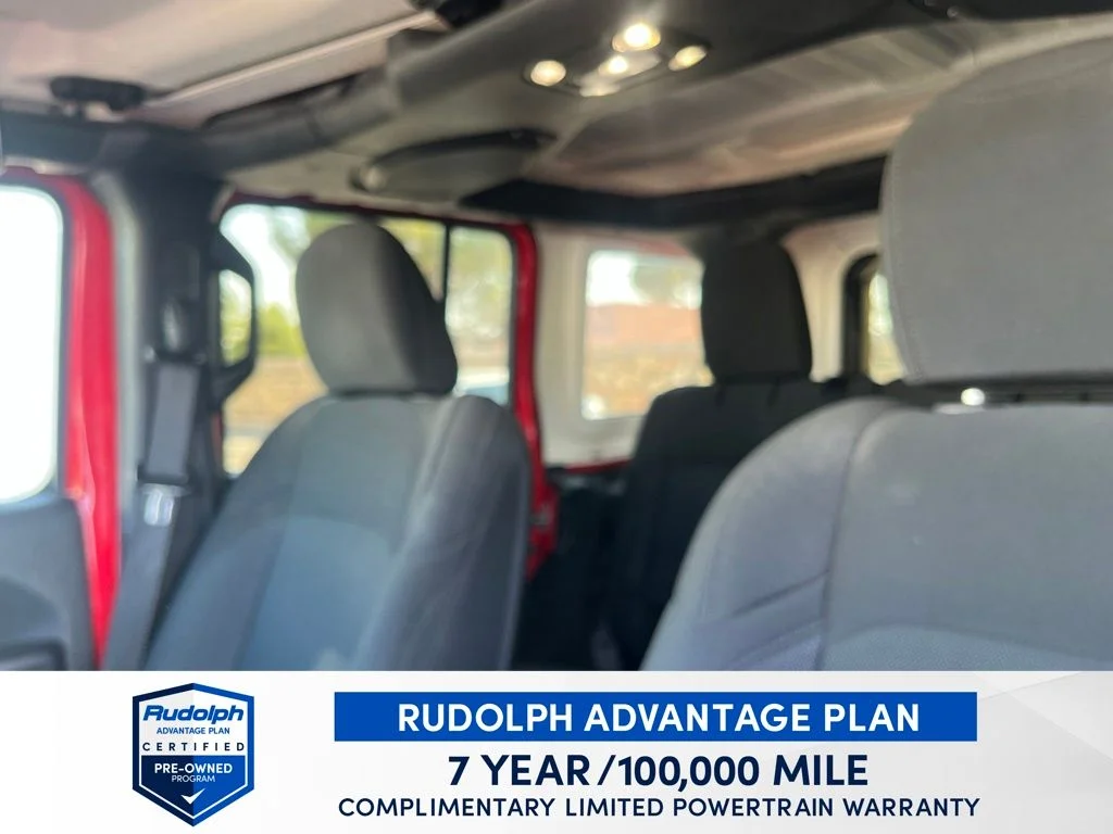 Used 2020 Red Clearcoat Jeep Unlimited Sport image 10