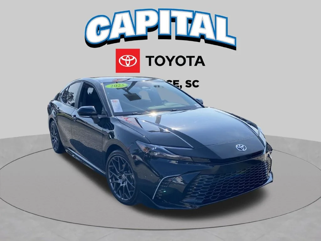 Used 2025 Black Toyota XSE image 1