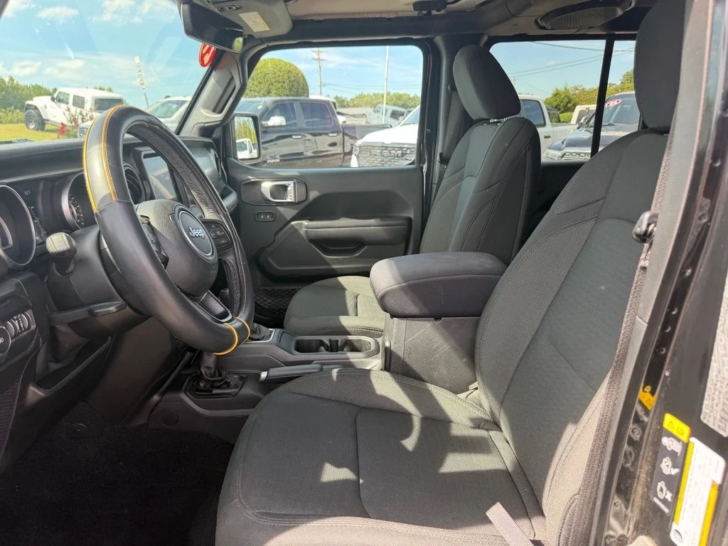 Used 2021 Black Jeep Unlimited Sport S image 16