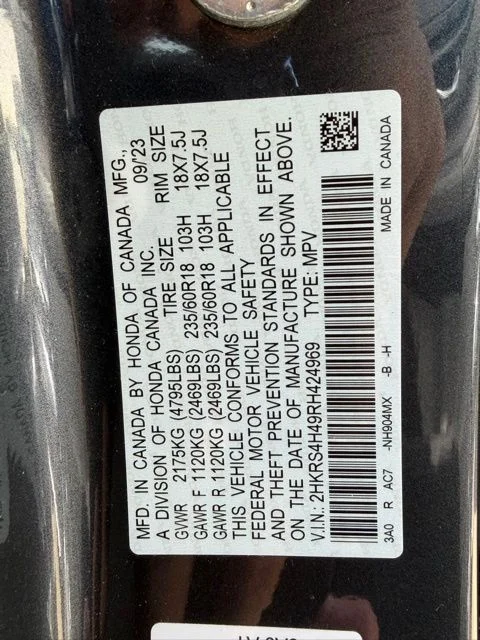 Used 2024 Gray Honda EX image 29
