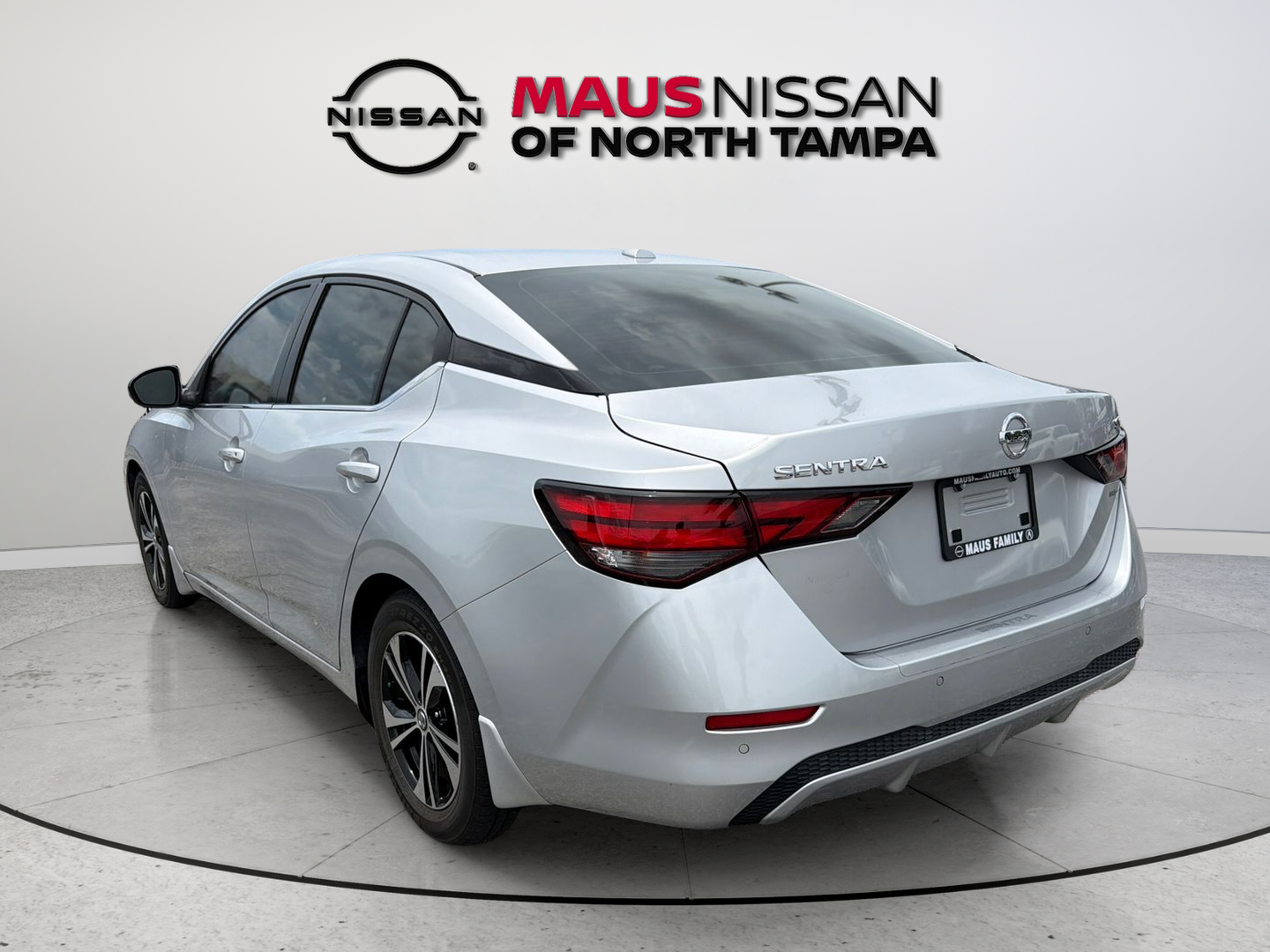 Certified Used 2021 Silver Nissan SV image 6
