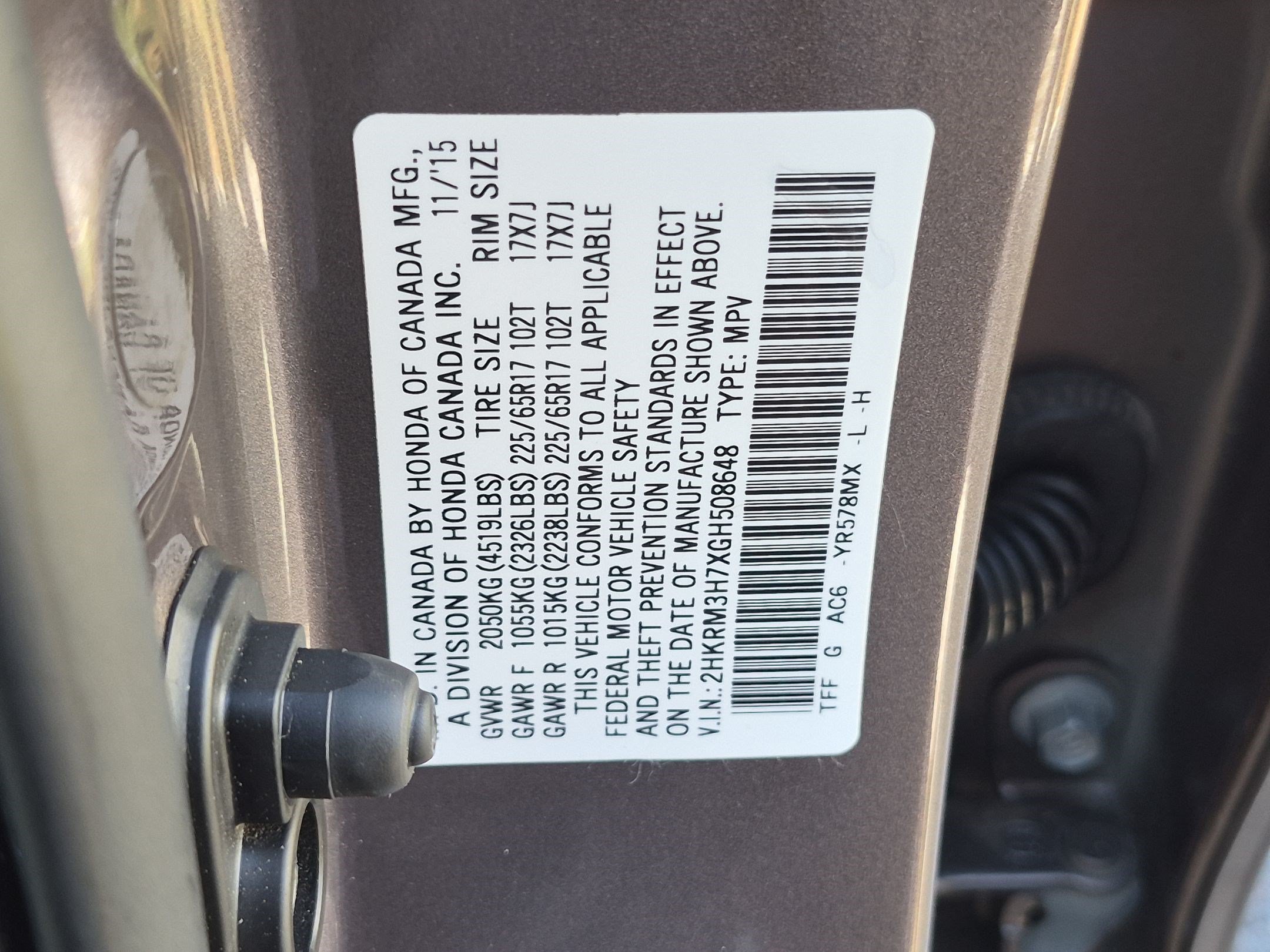 Used 2016 Brown Honda EX-L image 33