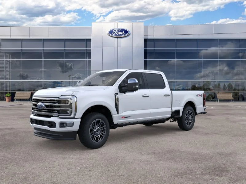 New 2026 Star White Metallic Tri-Coat Ford Platinum image 26