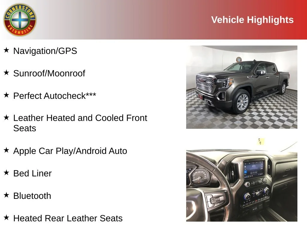 Used 2019 GMC Sierra 1500 Denali Denali with VIN 1GTU9FEL9KZ273479 for sale in Elk River, Minnesota