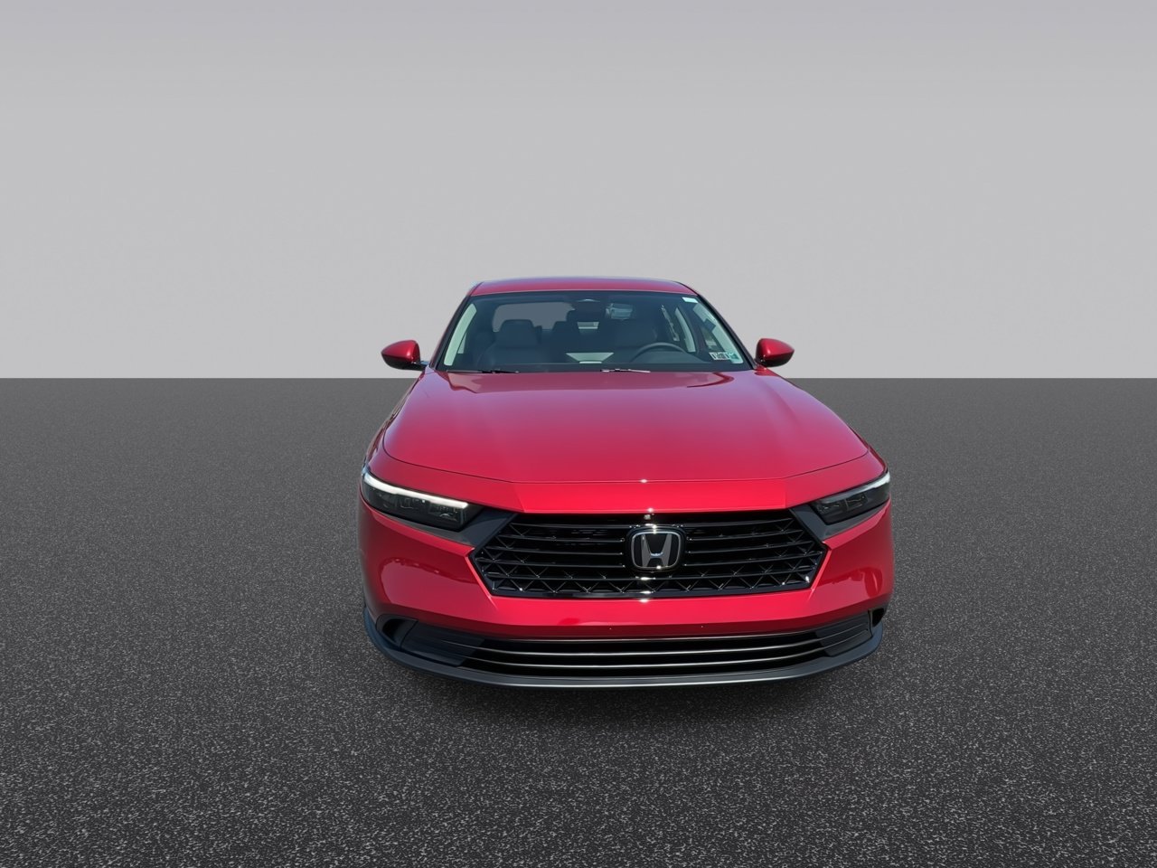 New 2026 Radiant Red Metallic Honda LX CVT image 3