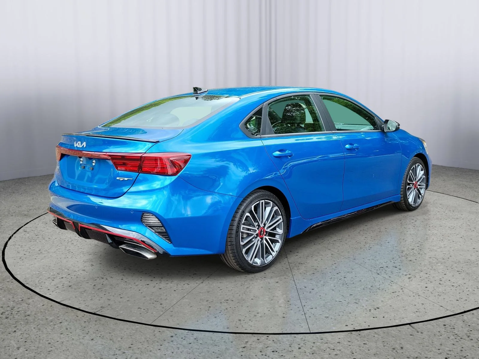Used 2023 Blue Kia GT image 3