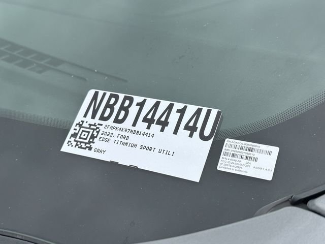 Used 2022 Gray Ford Titanium image 35