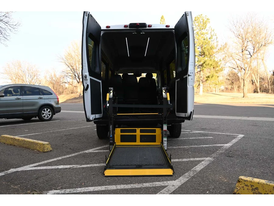 Used 2022 WHITE Ram High Roof 159 WB Mobility Handicap Van image 21