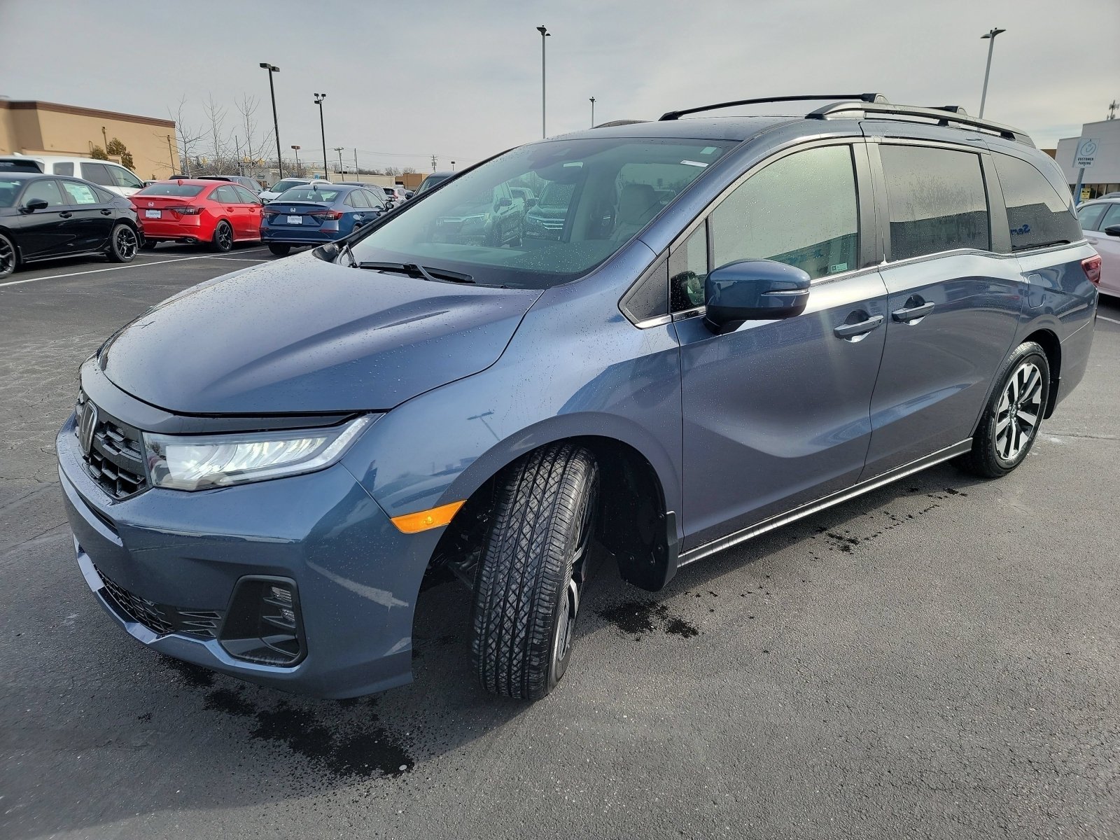 New 2026 Smoke Blue Pearl Honda EX-L image 3