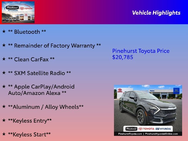 Used 2024 Black Kia LX image 16