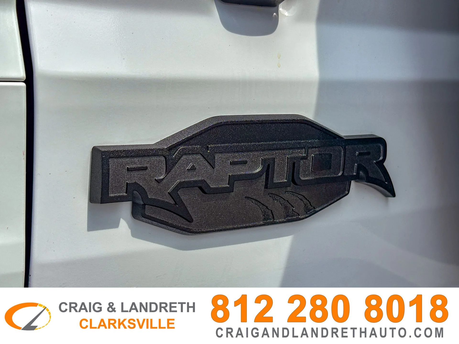 Used 2025 White Ford Raptor image 10