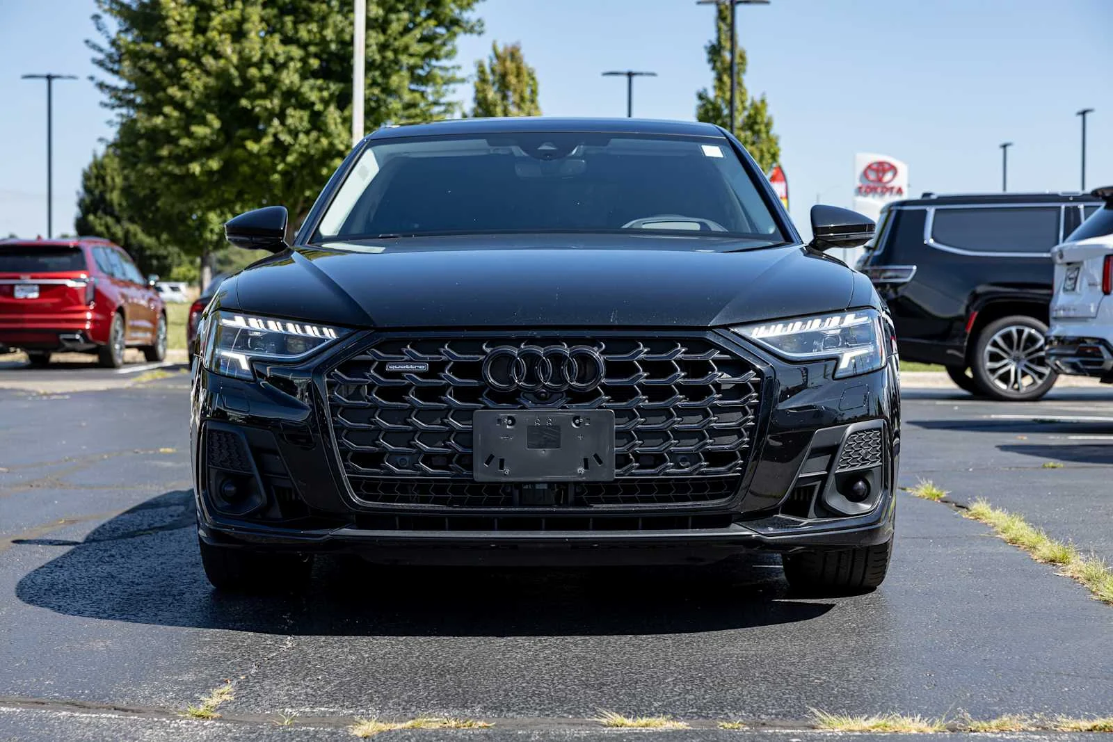 Used 2023 Mythos Black Metallic Audi  image 2
