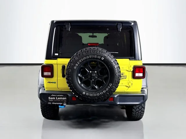 Used 2023 Yellow Jeep Willys 4xe image 6