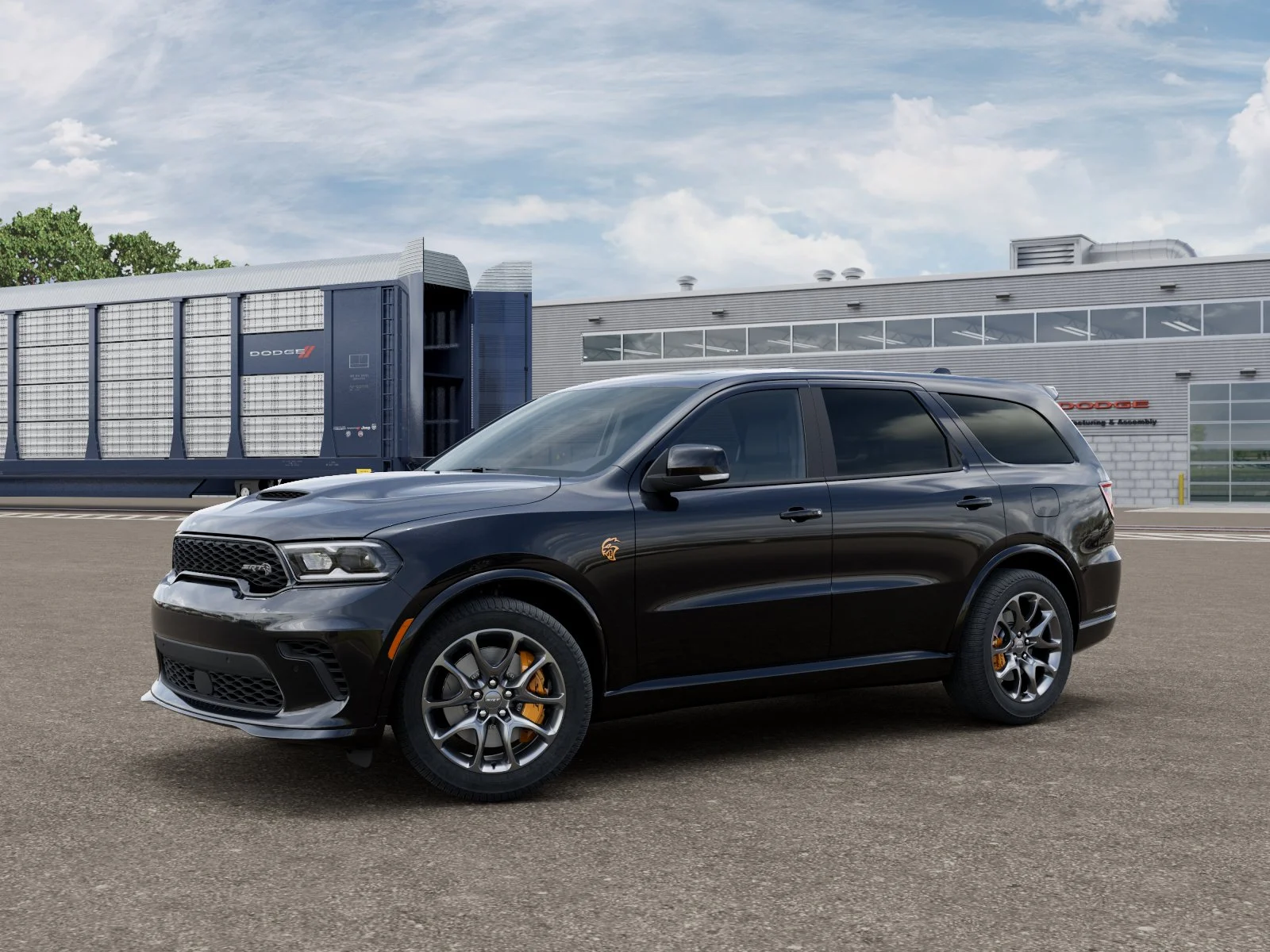 New 2026 Diamond Black Clear-Coat Exterior Paint Dodge  image 10