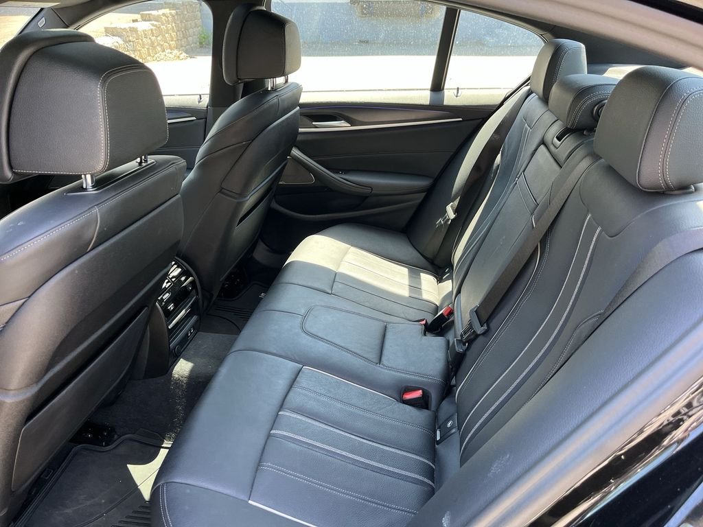 Certified Used 2023 Black Sapphire Metallic BMW M550i xDrive image 22