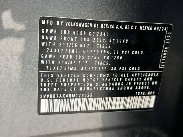 2024 Volkswagen Tiguan S - Photo 40