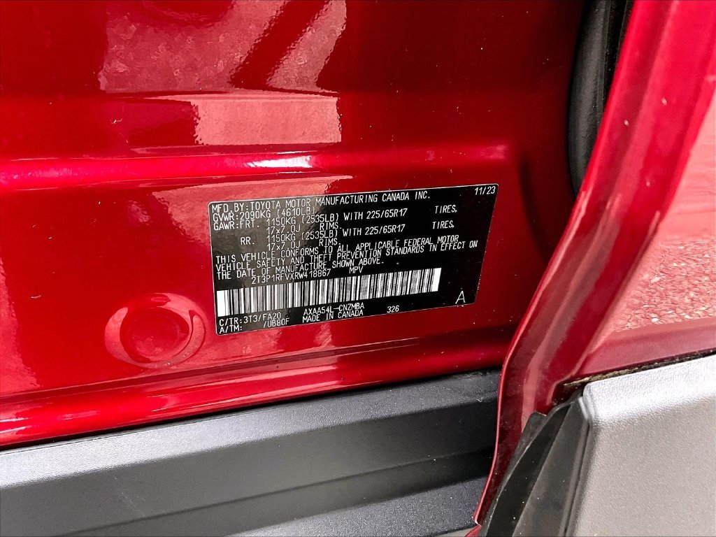 Used 2024 Red Toyota XLE image 36