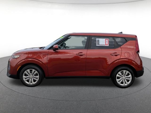 Used 2021 Orange Kia LX image 3