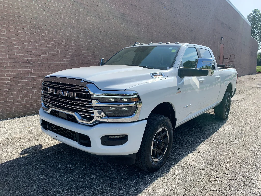 Used 2026 Bright White Clearcoat Ram Laramie image 1