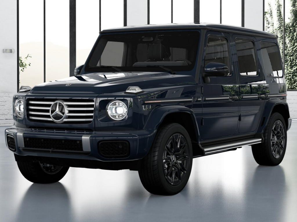 New 2027 MANUFAKTUR Dark Blue Non-Metallic Mercedes-Benz G 580 image 1