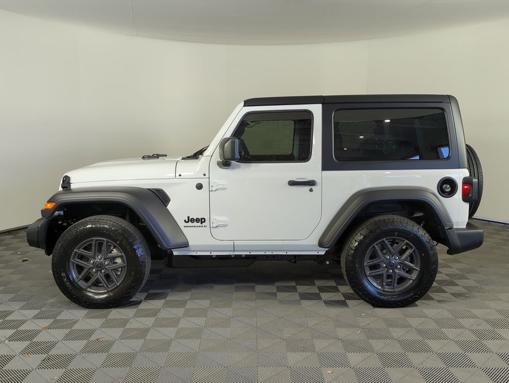New 2026 Bright White Clear-Coat Exterior Paint Jeep Sport S image 8