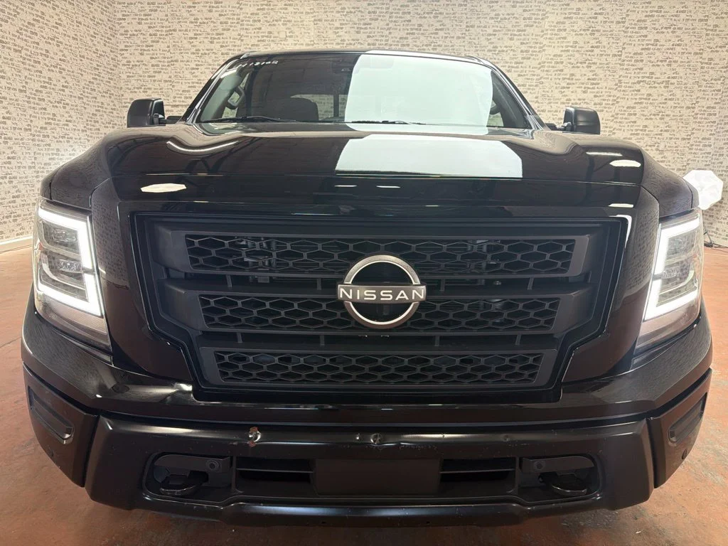 Used 2024 Super Black Nissan SV image 2