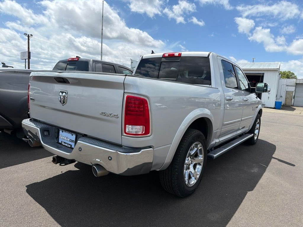 Used 2016 Bright Silver Clearcoat Metallic Ram Laramie image 4