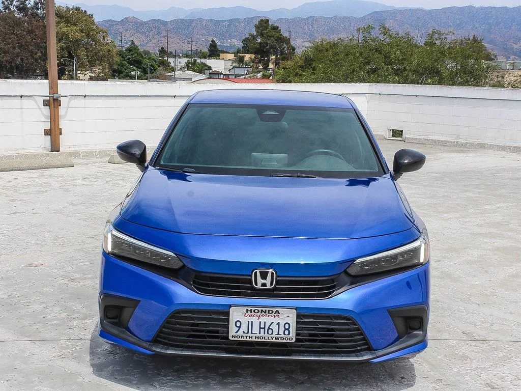 Certified Used 2024 Aegean Blue Metallic Honda Sport image 2