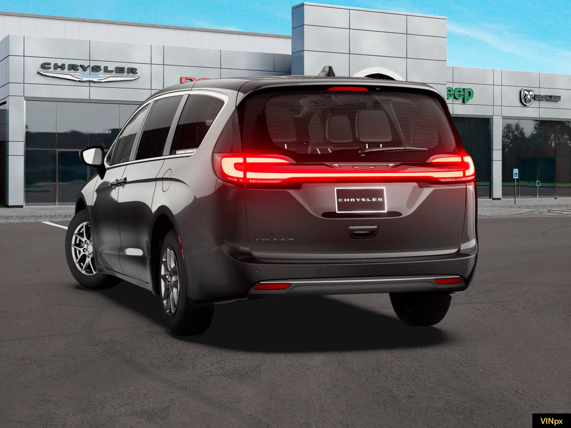 New 2027 Diamond Black Crystal Pearl-Coat Exterior Paint Chrysler Select image 5