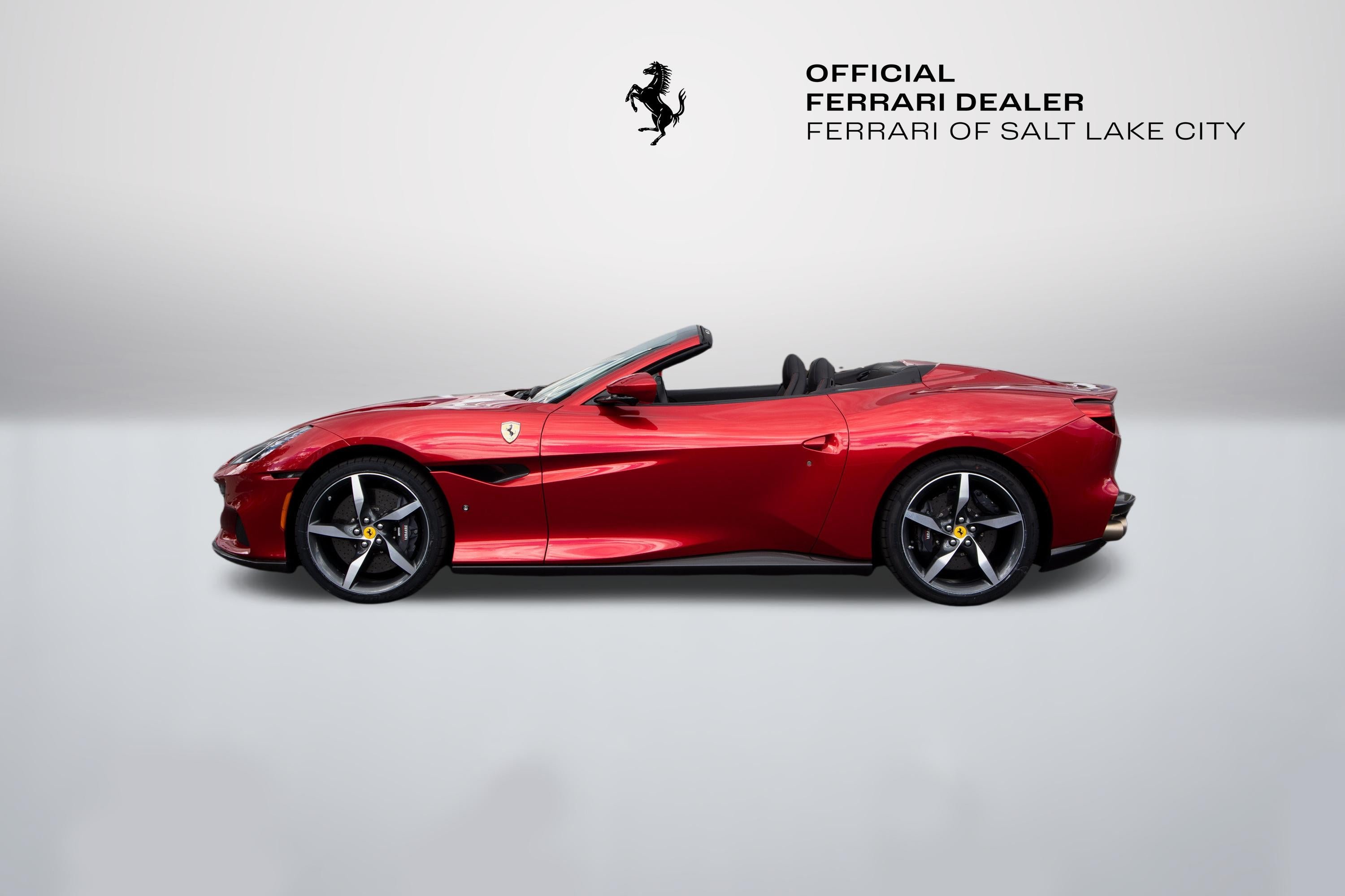 Used 2022 Rosso Portofino Ferrari Convertible image 2