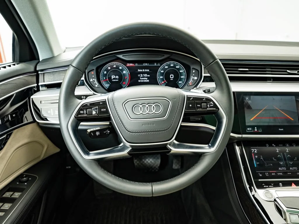 Used 2025 Mythos Black Metallic Audi L 55 image 40