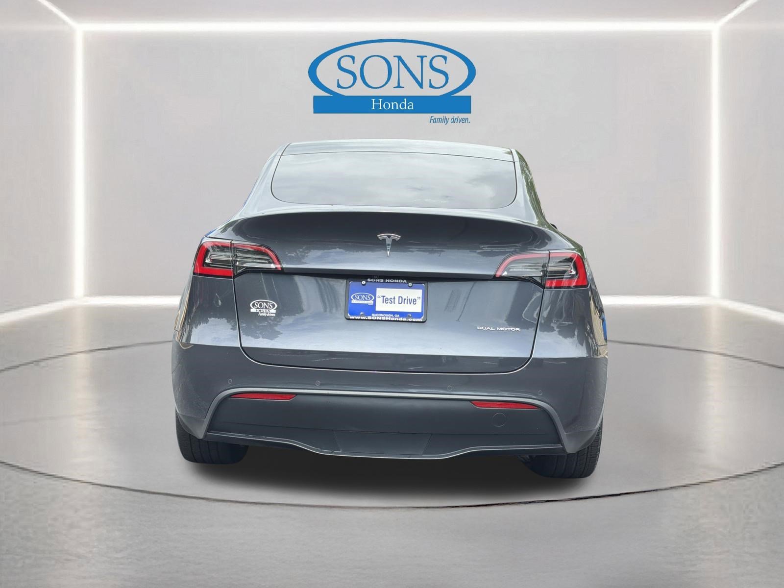 Used 2021 Gray Tesla Long Range image 22
