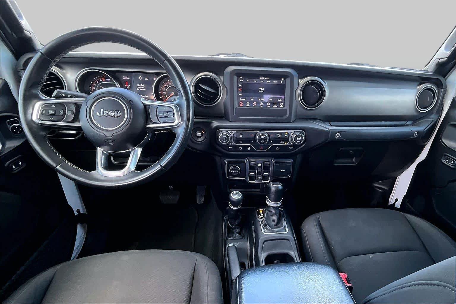 Used 2020 Bright White Clearcoat Jeep Sport S image 16
