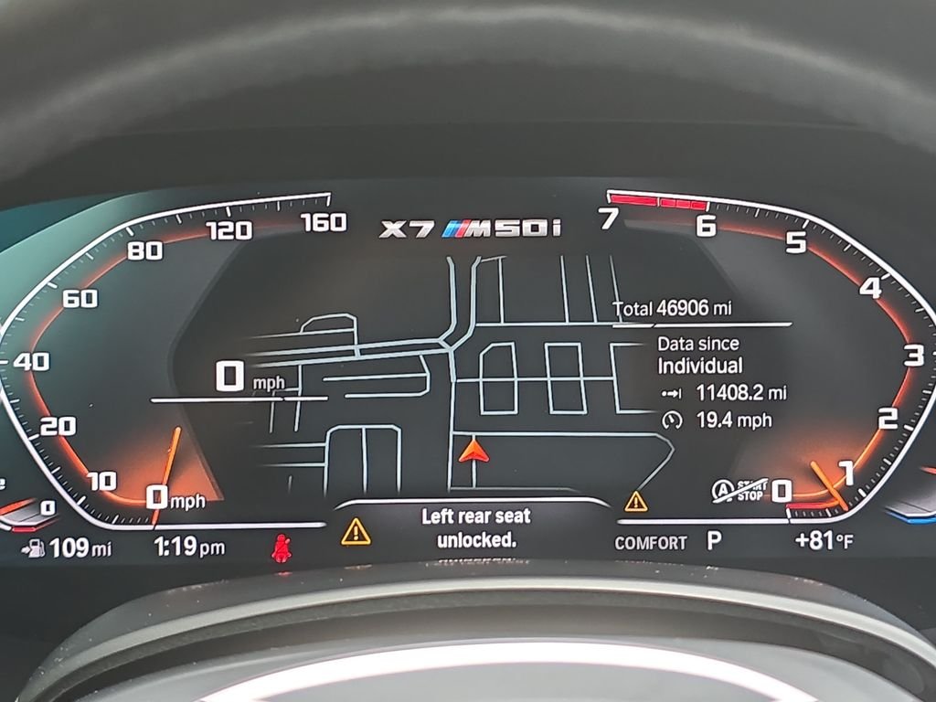 Used 2022 Arctic Grey Metallic BMW M50i image 16