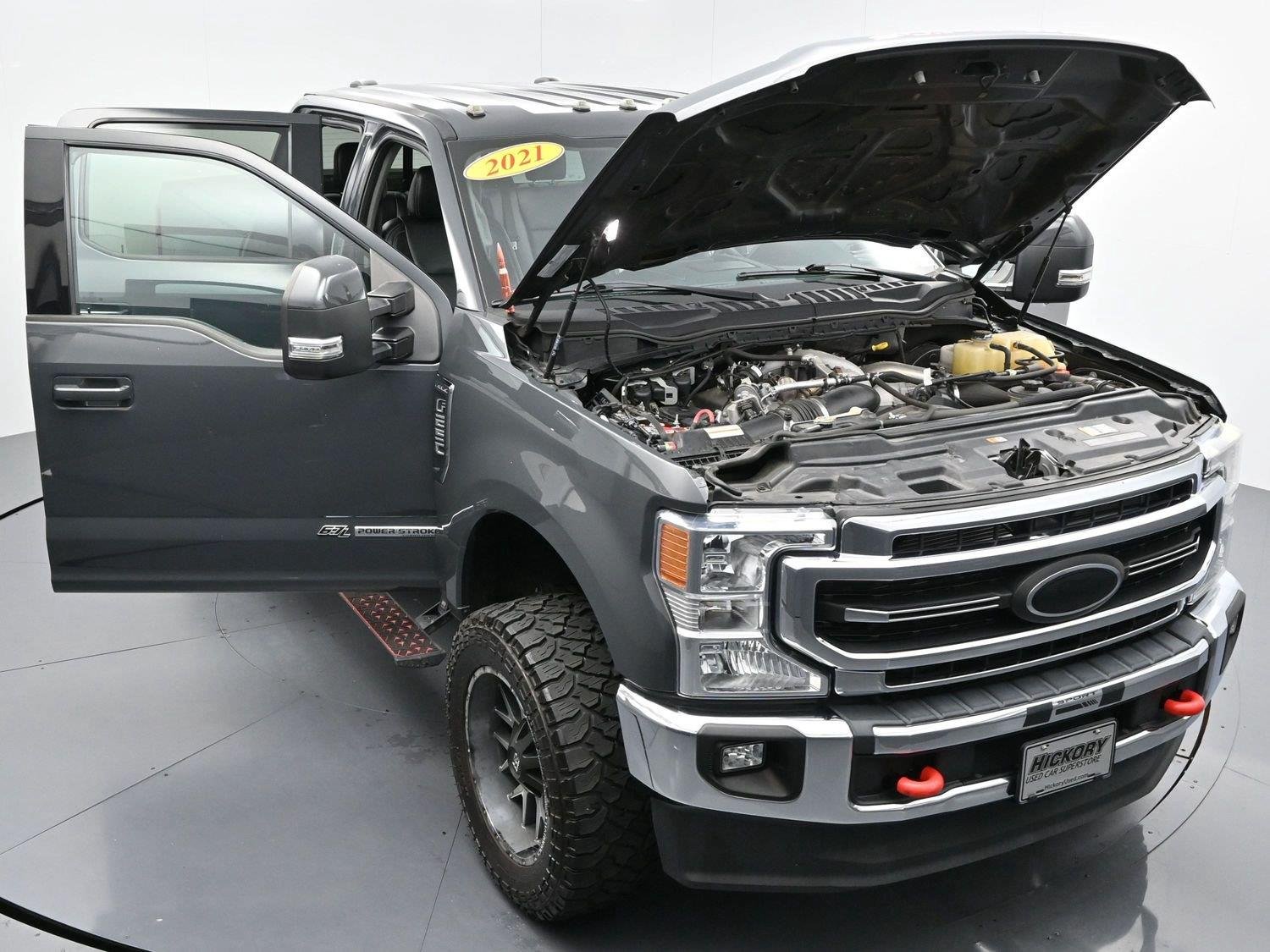 Used 2021 Lithium Gray Ford Lariat image 48