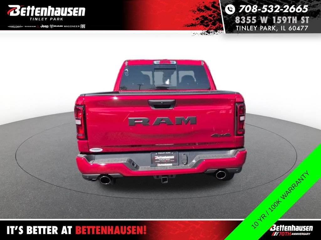 New 2026 Molten Red Pearl-Coat Exterior Paint RAM Tradesman image 8