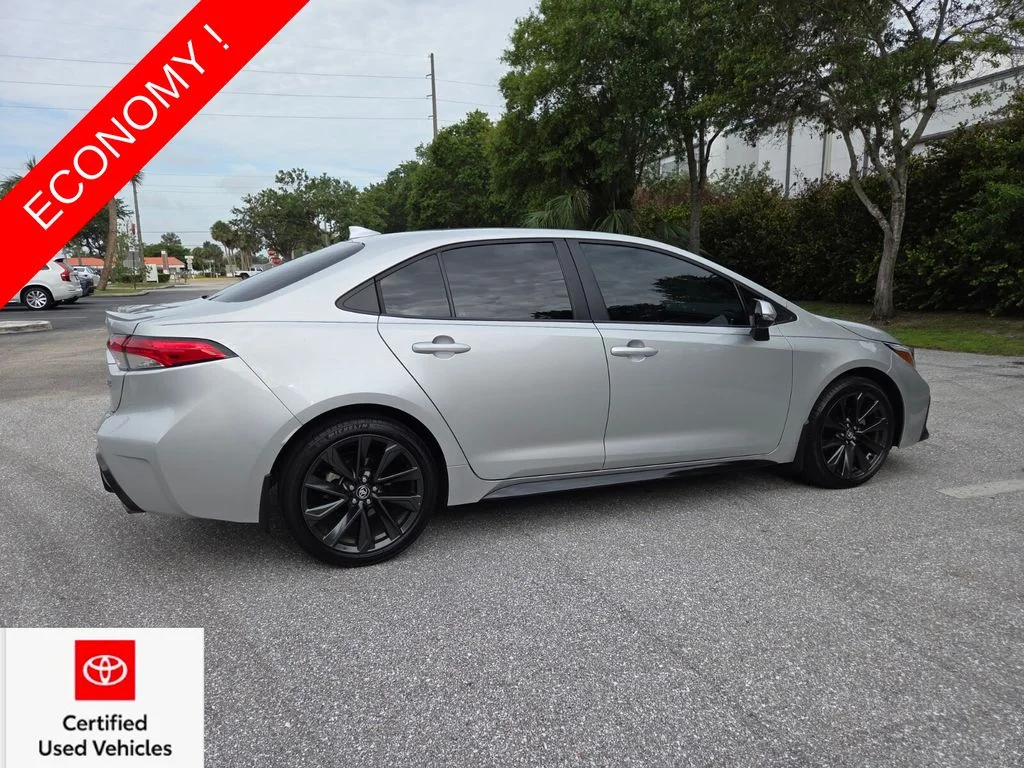 Certified Used 2025 Silver Toyota SE image 11