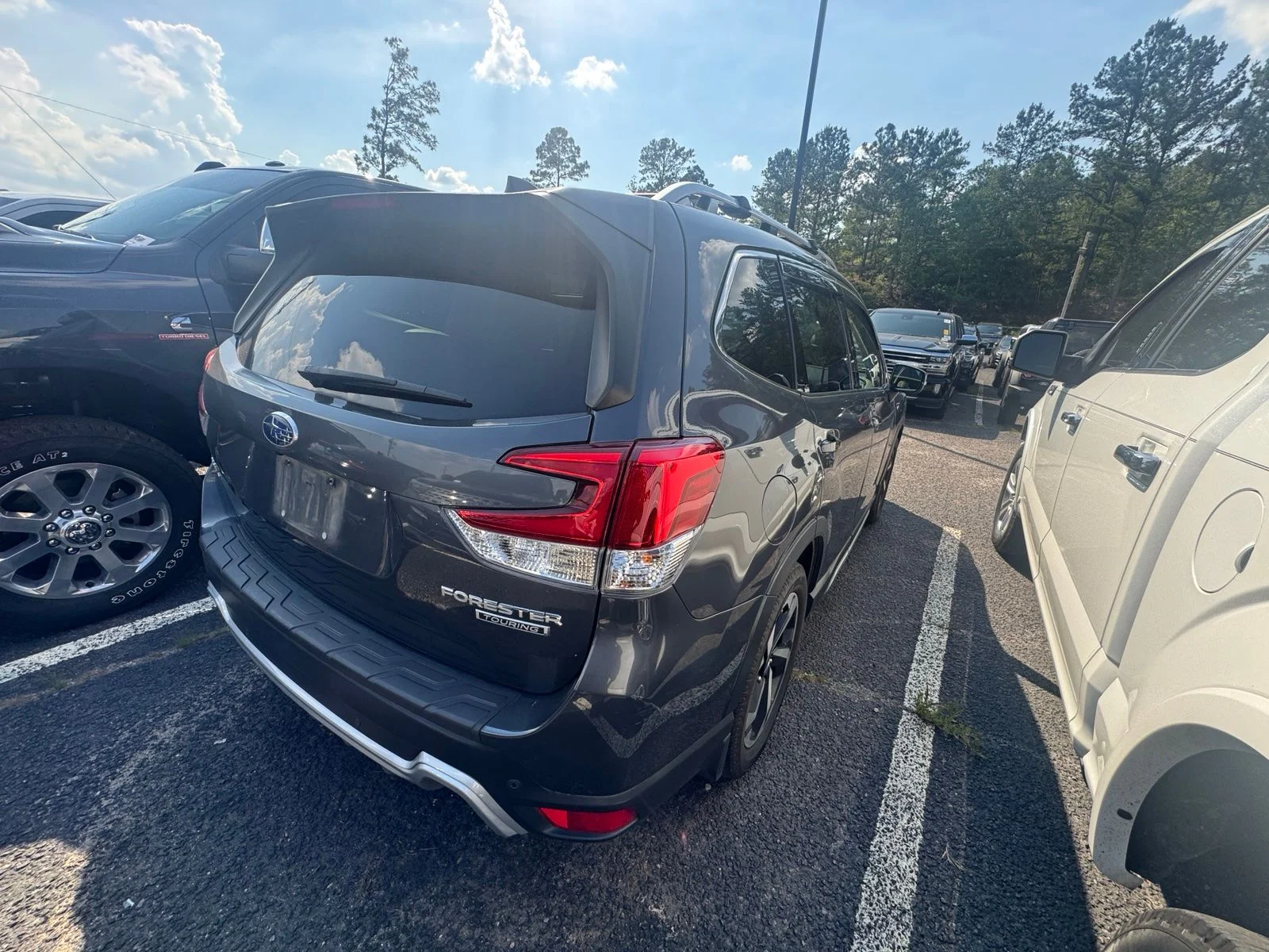 Used 2022 Gray Subaru Touring image 3